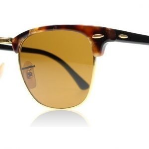 Ray-Ban 3016 Clubmaster 3016 1160 Ruskea Täplikäs Havana Aurinkolasit