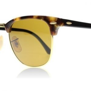 Ray-Ban 3016 Clubmaster 3016 1160 Täplikäs ruskea havanna Aurinkolasit