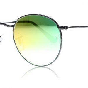 Ray-Ban 3447 Round Metal 002/4J Musta Aurinkolasit