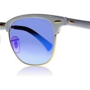 Ray-Ban 3507 Clubmaster Aluminum 137-7Q Hopea-musta Aurinkolasit