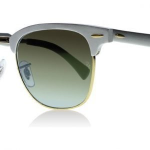 Ray-Ban 3507 Clubmaster Aluminum 137-9J Matta hopea Aurinkolasit