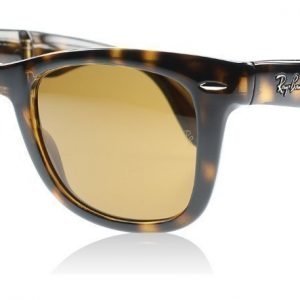 Ray-Ban 4105 Folding Wayfarer 4105 710 Vaalea Havana Aurinkolasit