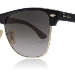 Ray-Ban 4175 Clubmaster Oversized RB4175 877/M3 Puolikiiltävä musta Aurinkolasit