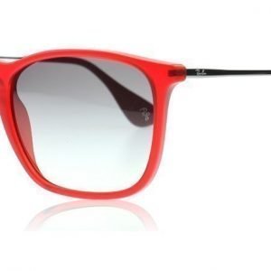 Ray-Ban 4187 Chris 4187 898/11 Punainen Aurinkolasit