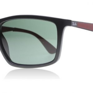 Ray-Ban 4228 6228/71 Matta musta-punainen-asemetalli Aurinkolasit