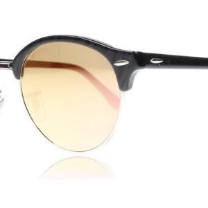 Ray-Ban 4246 Clubround 4246 1197Z2 Musta-hopea Aurinkolasit