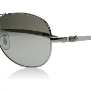 Ray-Ban 8301 Carbon Fibre 8301 004/N8 Vaalea Hopea Aurinkolasit