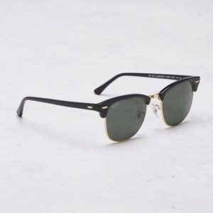 Ray-Ban Clubmaster Ebony W0365 Ebony/Crystal Green aurinkolasit