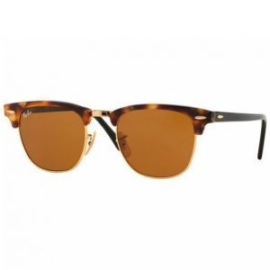 Ray-Ban Clubmaster Rb3016-1160 Aurinkolasit Spotted Brown Havana