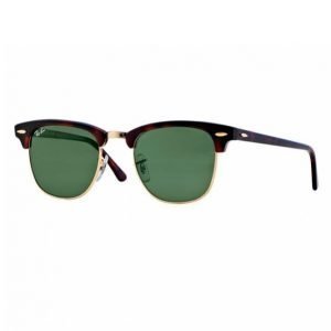 Ray-Ban Clubmaster Rb3016-W0366 Aurinkolasit Mock Tortoise / Arista