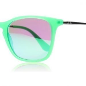 Ray-Ban Junior 9061S Chris 9061S 70073R Läpikuultava vihreä Aurinkolasit