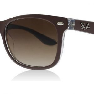 Ray-Ban Junior RJ9052S 703513 Matta ruskea-sininen Aurinkolasit