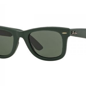 Ray-Ban Original Wayfarer Leather RB2140QM 1170 Aurinkolasit