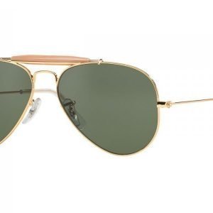 Ray-Ban Outdoorsman II Rainbow RB3407 001 Aurinkolasit