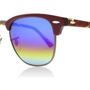 Ray-Ban RB3016 1222C2 Viininpunainen-havanna-tumma pronssi Aurinkolasit