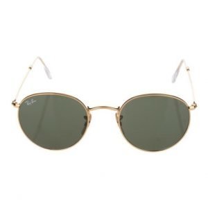Ray-Ban RB3447 Gold/Crystal Green aurinkolasit