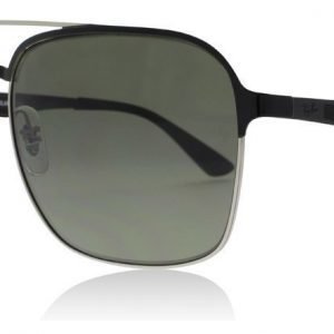 Ray-Ban RB3570 90049A Hopea-musta Aurinkolasit