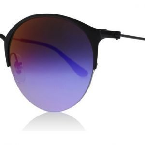 Ray-Ban RB3578 186/B1 Musta-matta musta Aurinkolasit