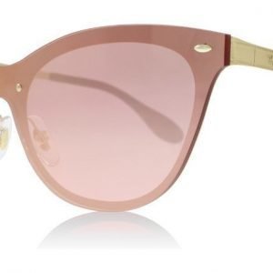 Ray-Ban RB3580N 043/E4 Kulta-pinkki Aurinkolasit