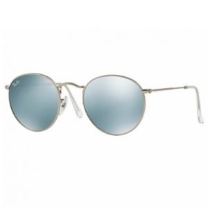 Ray-Ban Round Metal Rb3447-019/30 Aurinkolasit Matte Silver