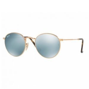 Ray-Ban Round Metal Rb3447n Aurinkolasit Shiny Gold