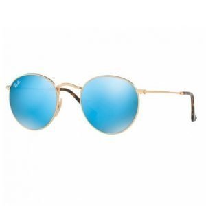 Ray-Ban Round Metal Rb3447n Aurinkolasit Shiny Gold