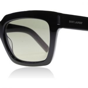 Saint Laurent Bold 1 002 Black Smoke Aurinkolasit