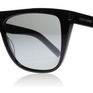 Saint Laurent SL1 001 Musta-harmaa Aurinkolasit