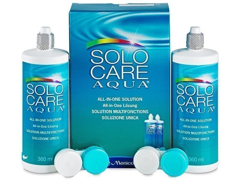 SoloCare Aqua Piilolinssineste 2 x 360ml