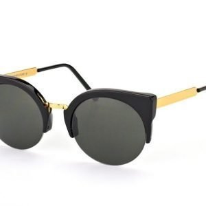 Super by Retrosuperfuture Lucia Francis Black Gold 340/R Aurinkolasit