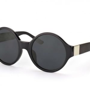 The Row RO 45-1 noir leather aurinkolasit