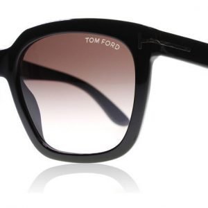 Tom Ford Amarra 0502 01T Kiiltävä musta Aurinkolasit