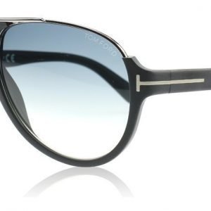 Tom Ford Dimitry 0334S 02W Musta-hopea Aurinkolasit