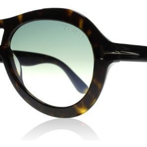 Tom Ford Isla 0514 52W Tumma havanna Aurinkolasit