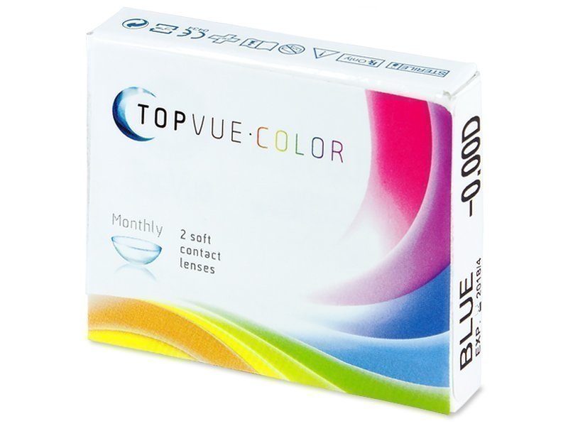TopVue Color Plano 2 kpl Värilliset piilolinssit