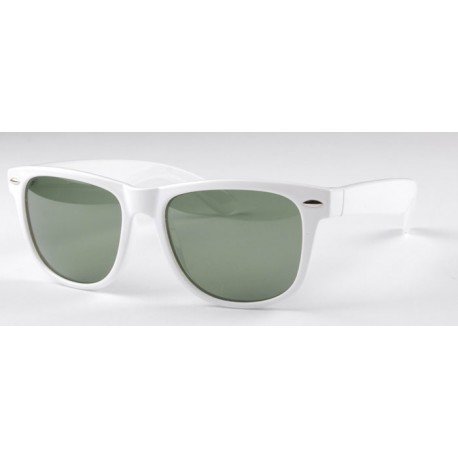 Wayfarer Polarized White