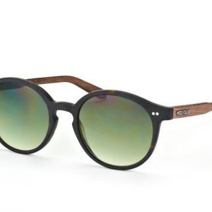 Wood Fellas Solln 10763 havanna/green Aurinkolasit