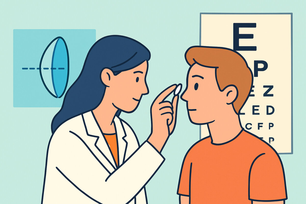Astigmatismin piilolinssit – torus-linssit ja sovitus